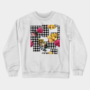 Houndstooth Puzzle Crewneck Sweatshirt